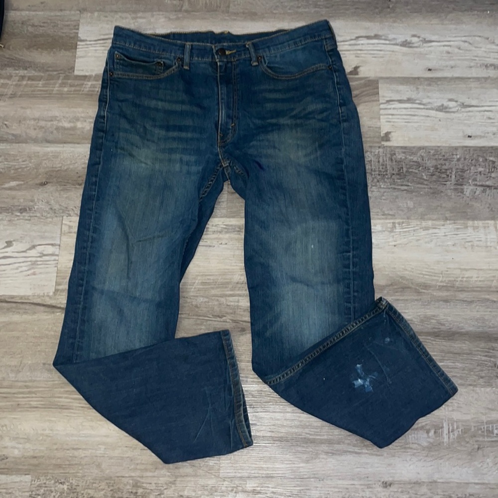 Levi’s blue denim jeans style 514 size 36x30